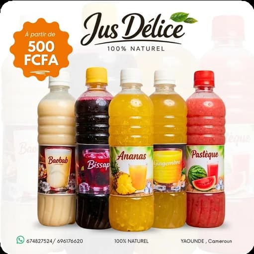 Jus Délice 100% Naturel 6
